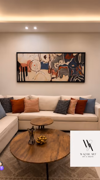 Abstract No. 12 — أكريليك وعجينة ملمس على كانفس, 200 × 80 cm